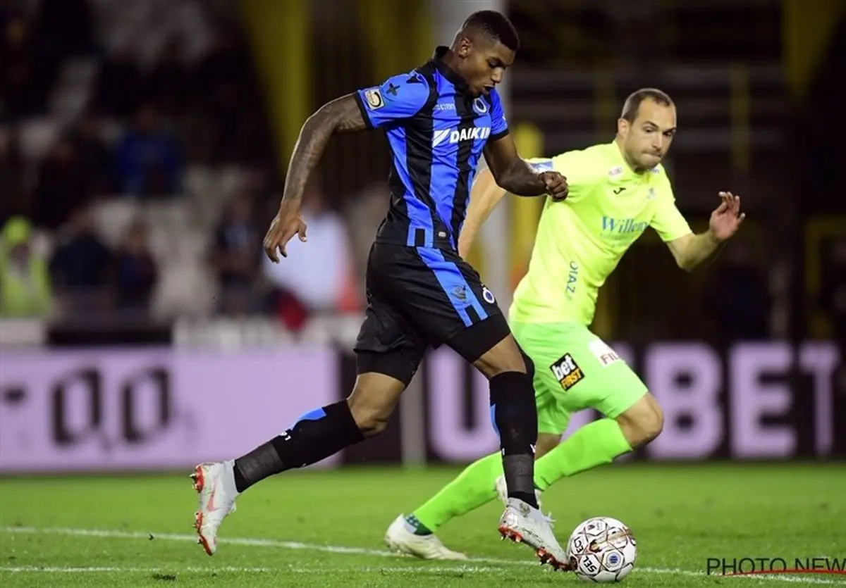 پیروزی خارج از خانه کلوب بروژ در غیاب کاوه رضایی