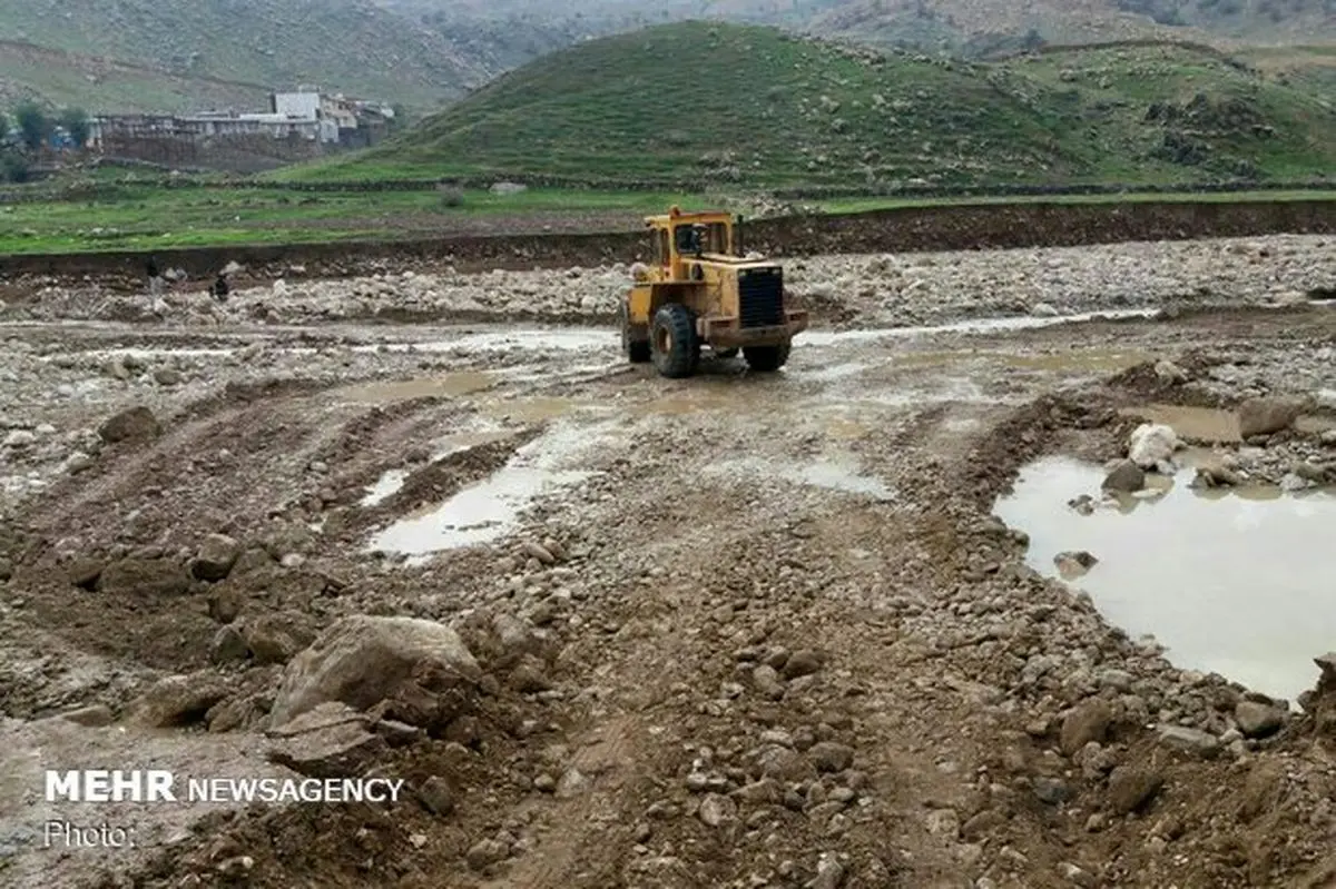 راه ارتباطی روستای «پران پرویز» بازگشایی شد