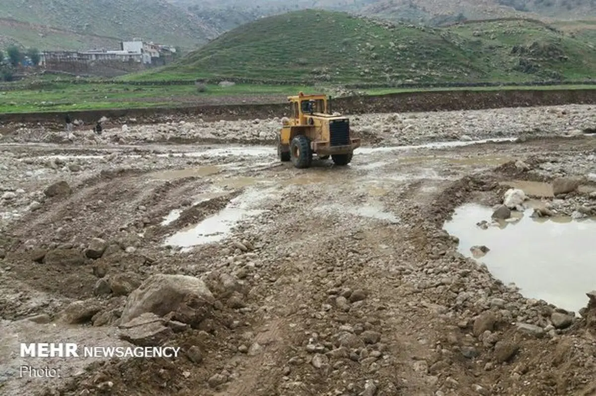 راه ارتباطی روستای «پران پرویز» بازگشایی شد