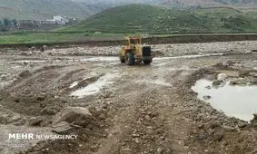 راه ارتباطی روستای «پران پرویز» بازگشایی شد