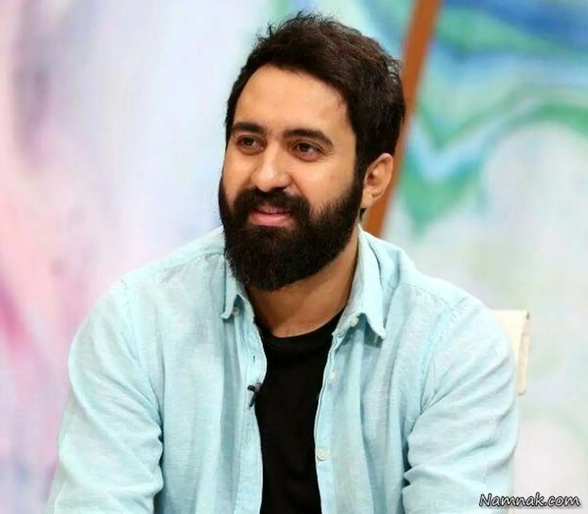 عکس/مهدی یراحی در لباس کارگران فولاد