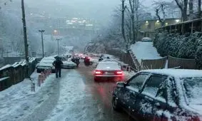 بارش ۵ سانتیمتری برف در ماسوله/راهها باز است