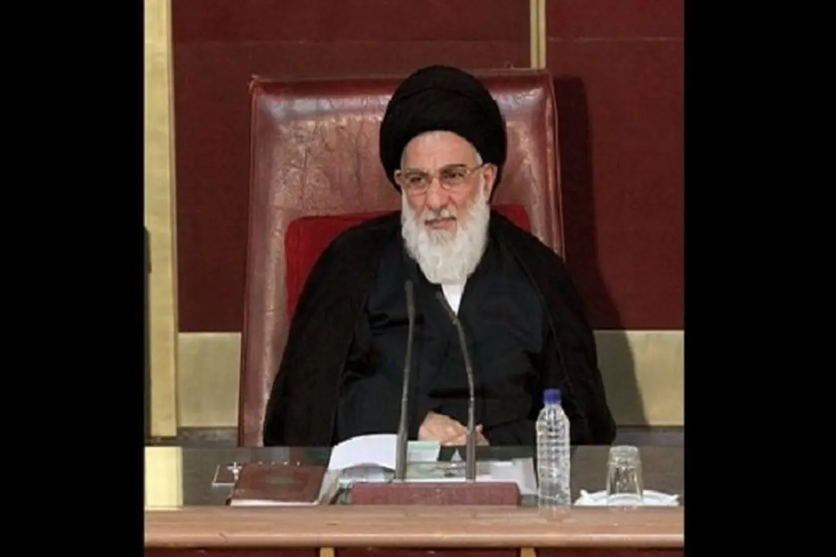 مراسم ترحیم آیت‌الله هاشمی شاهرودی در مسجد ارک تهران برگزار شد