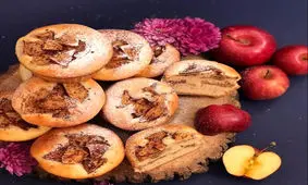 طرز تهیه كيک سيب