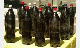 قاچاق سوخت این بار با بطری نوشابه!