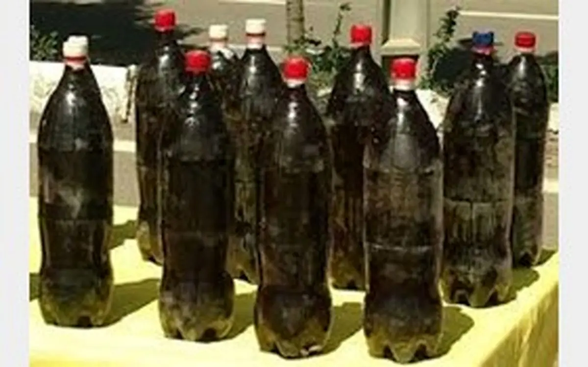 قاچاق سوخت این بار با بطری نوشابه!