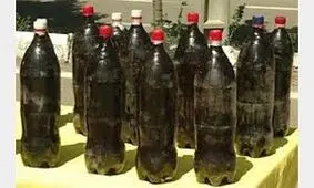 قاچاق سوخت این بار با بطری نوشابه!