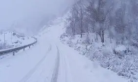 از بارش برف 40 سانتی‌متری تا سرعت 90 کیلومتری باد در ساری