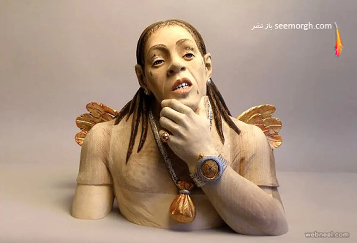 مجسمه های بی نظیر Giuseppe Rumerio با چوب