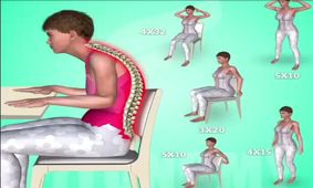 تمرين براي ستون فقرات