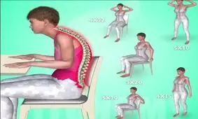 تمرين براي ستون فقرات