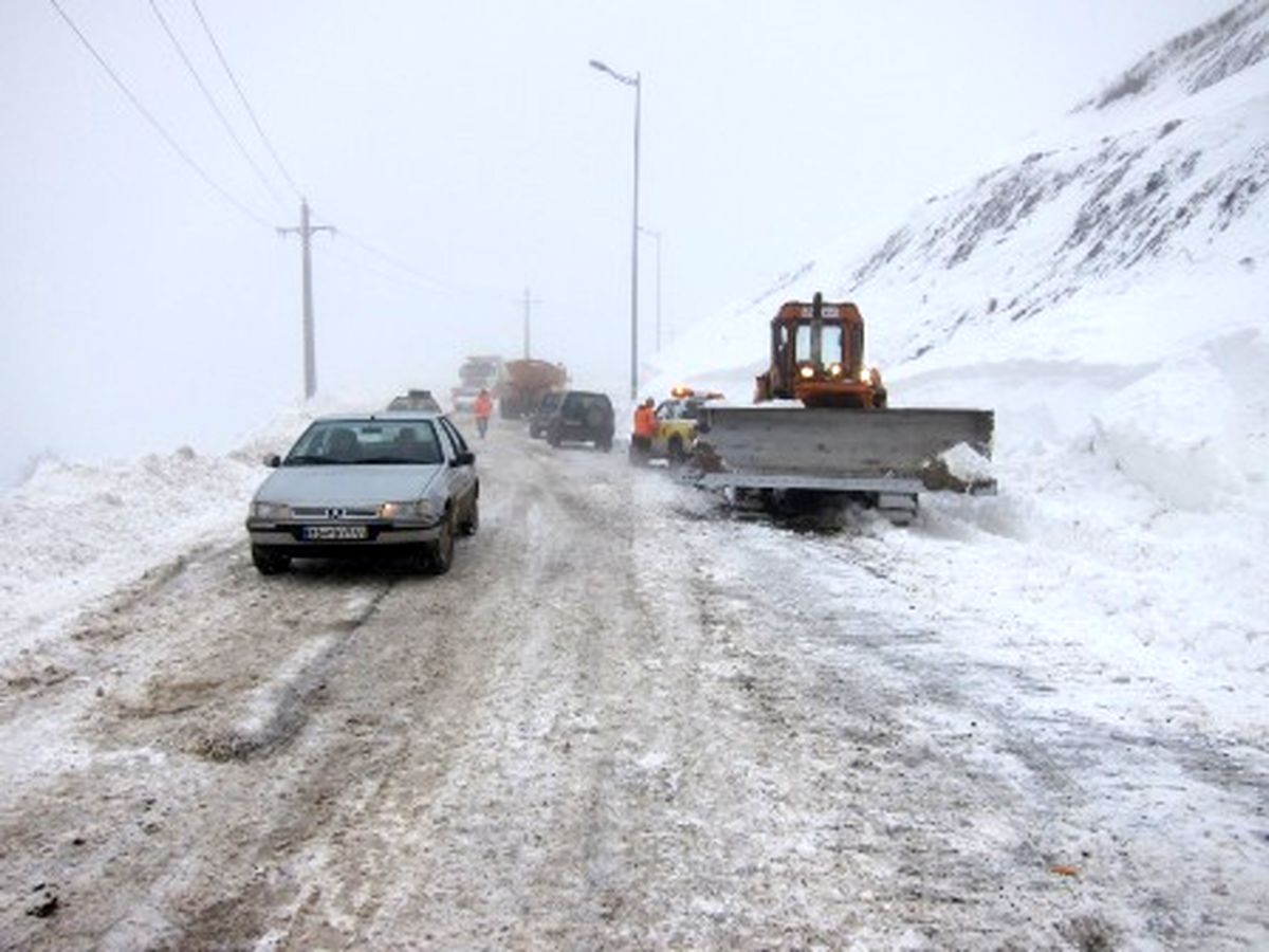 ویدئو/بارش برف و سرمای زمستانی در استانهای نیم غربی و شمالی کشور