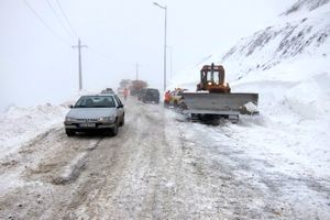 ویدئو/بارش برف و سرمای زمستانی در استان‌های نیم غربی و شمالی کشور