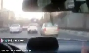 فیلم/ تعقیب‌و گریز 15 دقیقه‌ای دزد و پلیس در تهران!