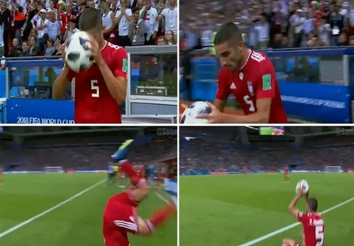 پرتاب اوت محمدی در صدر اتفاقات بامزه سال ۲۰۱۸