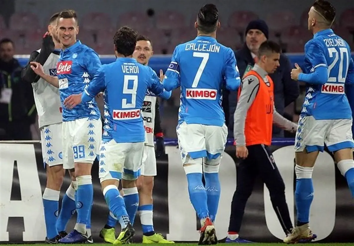 پیروزی خانگی ناپولی مقابل بولونیا در ماراتن گلزنی سن‌پائولو