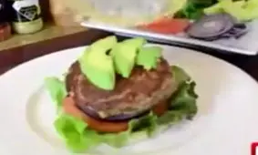 فیلم آموزشی تهیه #همبرگر_اسفناج_و_پنیر