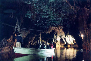 غارهایی که با کرم‌ها شب تاب روشن می‌شوند +تصاویر