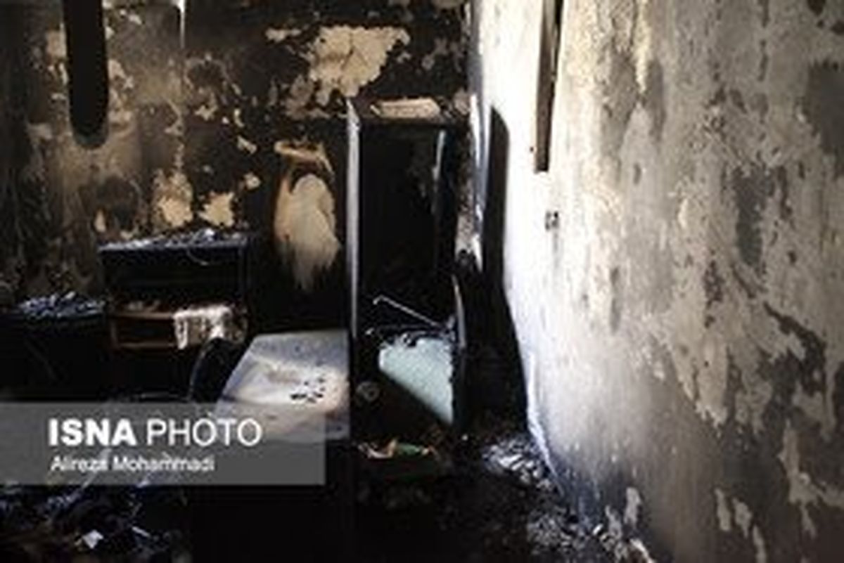 فوت یکی از زنان معتاد حادثه آتشسوزی کمپ قرچک