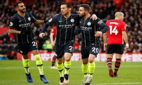 خلاصه بازی ساوتهمپتون - منچسترسیتی