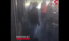 درگیری شدید مشتریان آفریقایی با ویتنامی در رستوران! +فیلم