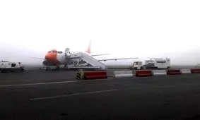 پروازهای فرودگاه مشهد موقتا لغو شد