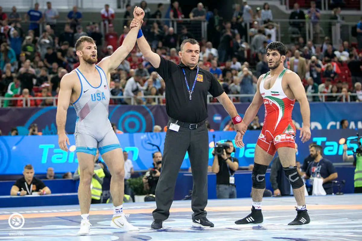 برنده آمریکایی "حسن یزدانی" بهترین آزادکار جهان شد