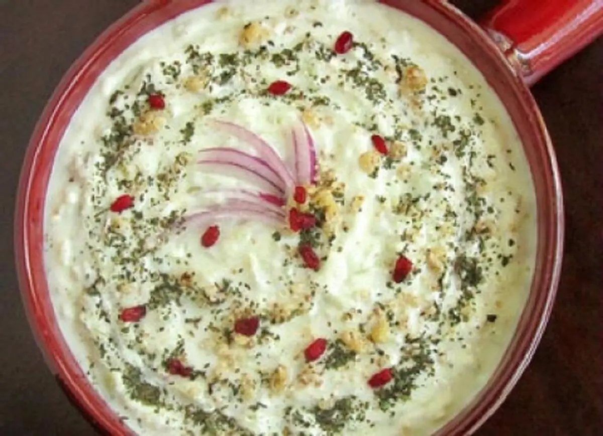 طرز تهیه ماست کنگر شیرازی (بورانی کنگر) به دو روش