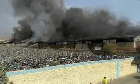 مصدوم شدن یک نفر در حادثه انفجار انبار ضایعاتی در دزفول