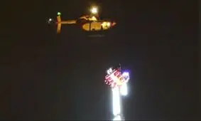 نقص فنی دستگاه بازی؛ ۸ نفر سال نو میلادی را در آسمان تحویل کردند