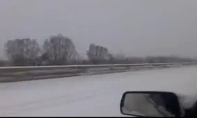 بارش برف در ارومیه/فیلم