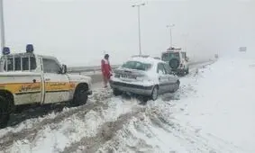 بارش برف در مهاباد رکورد زد: ۷۰ سانتیمتر!