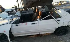 تصادف شدید در محور بم جان سه نفر را گرفت