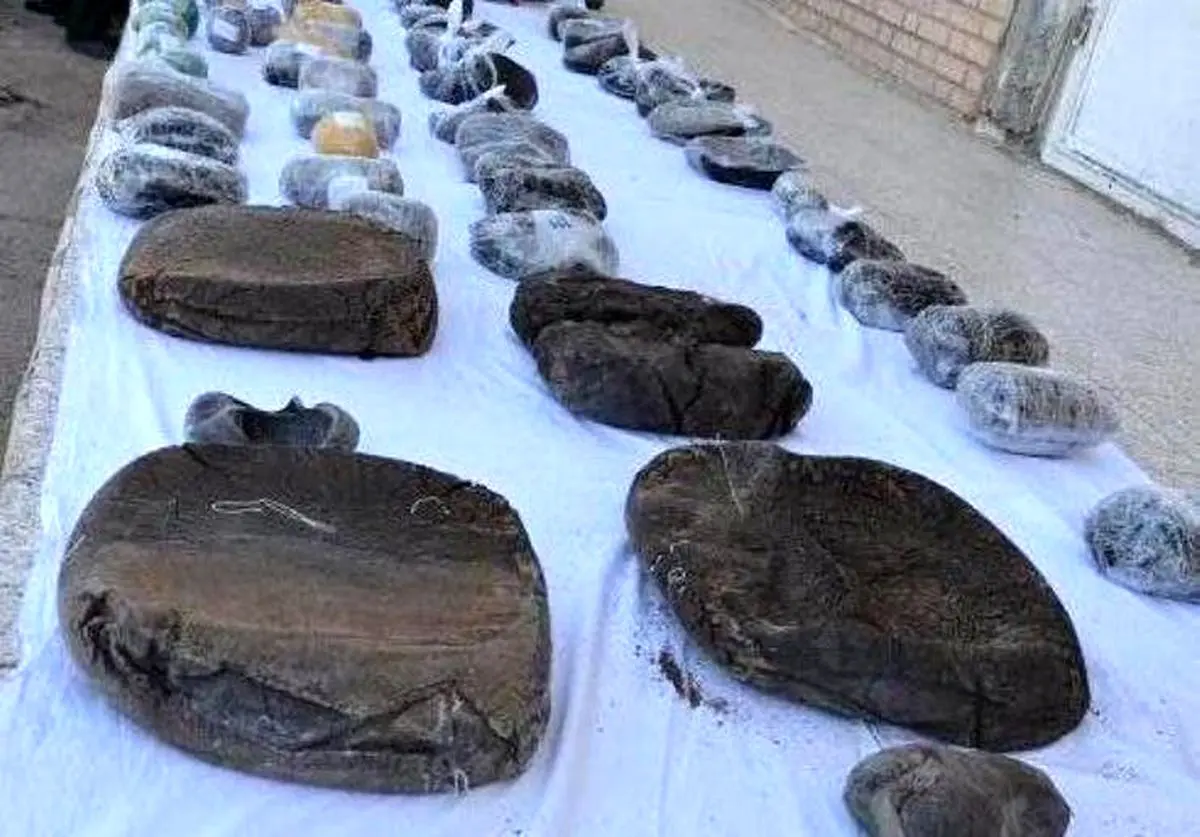 کشف ۳۴۷ کیلو مواد مخدر در درگیری مسلحانه با قاچاقچیان