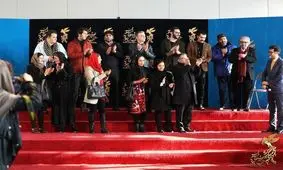 کیمیایی و قوچانی روی فرش قرمز کاخ مردمی جشنواره!