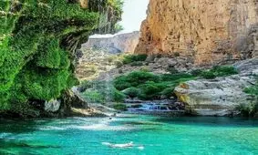 مکانی شگفت انگیز در استان فارس +عکس