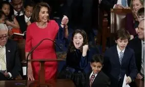 نانسی پلوسی بار دیگر رییس مجلس نمایندگان آمریکا شد