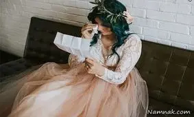 راه رفتن عروس فلج در مراسم عروسی اش + تصاویر