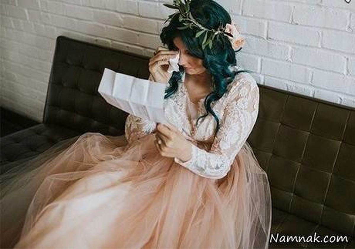 راه رفتن عروس فلج در مراسم عروسی اش + تصاویر