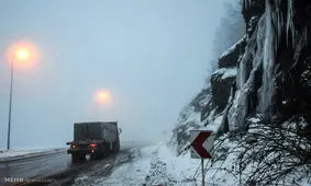 بازگشایی محور سمنان-فیروزکوه/ رانندگان احتیاط کنند