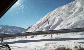 بارش ۲۰ سانتی متری برف در ارتفاعات گلستان