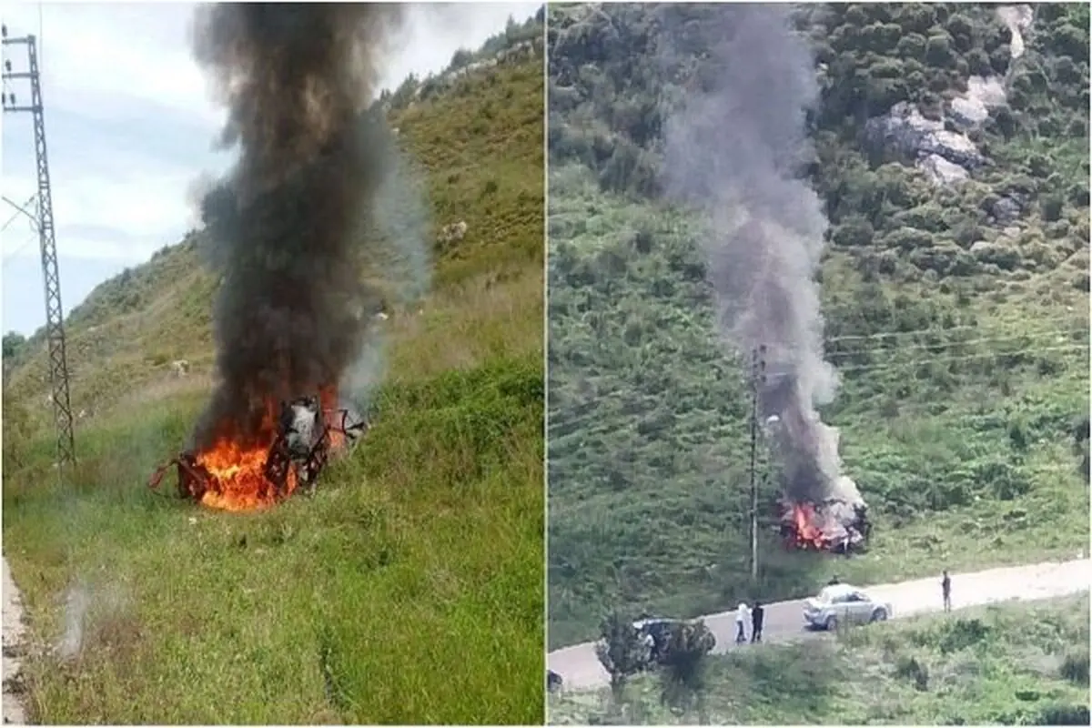 ادعای ترور رزمنده رضوان حزب الله در حملات پهپادی جدید اسرائیل به جنوب لبنان