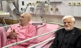 عیادت معاون اول رئیس‌جمهوری از سید محمد خاتمی