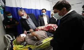 بازدید معاون اول رئیس جمهور از مناطق زلزله‌زده