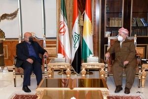 دیدار سفیر ایران در بغداد با مسعود بارزانی