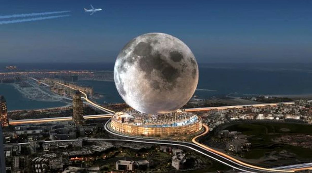 دبی از طرح اقامتگاه تفریحی ۵ میلیارد دلاری شبیه ماه رونمایی کرد