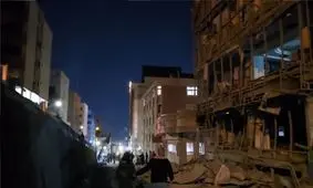 ویرانی در بیمارستان گاندی تهران پس از حمله/ ویدئو