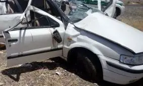 واژگونی سمند در اتوبان کرج – قزوین یک کشته برجای گذاشت