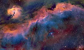 ناسا سحابی مرغ دریایی را شکار کرد