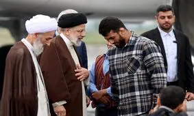 پنجمین قاب دونفره حسن یزدانی و ابراهیم رئیسی

